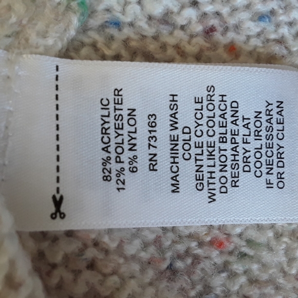 Cupio long sleeve sweater size large - Picture 4 of 5